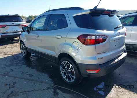 2020 Ford Ecosport Ses из США, поврежденный, VIN MAJ6S3JL4LC320493